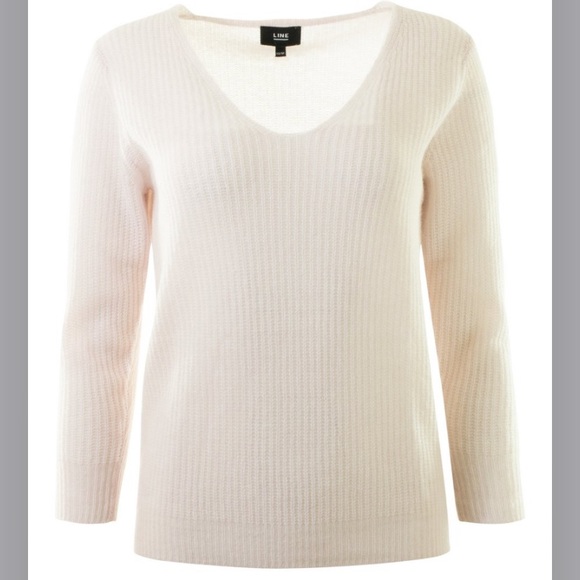 NEW! LINE 100% Cashmere Sweater - NWT - Picture 1 of 6